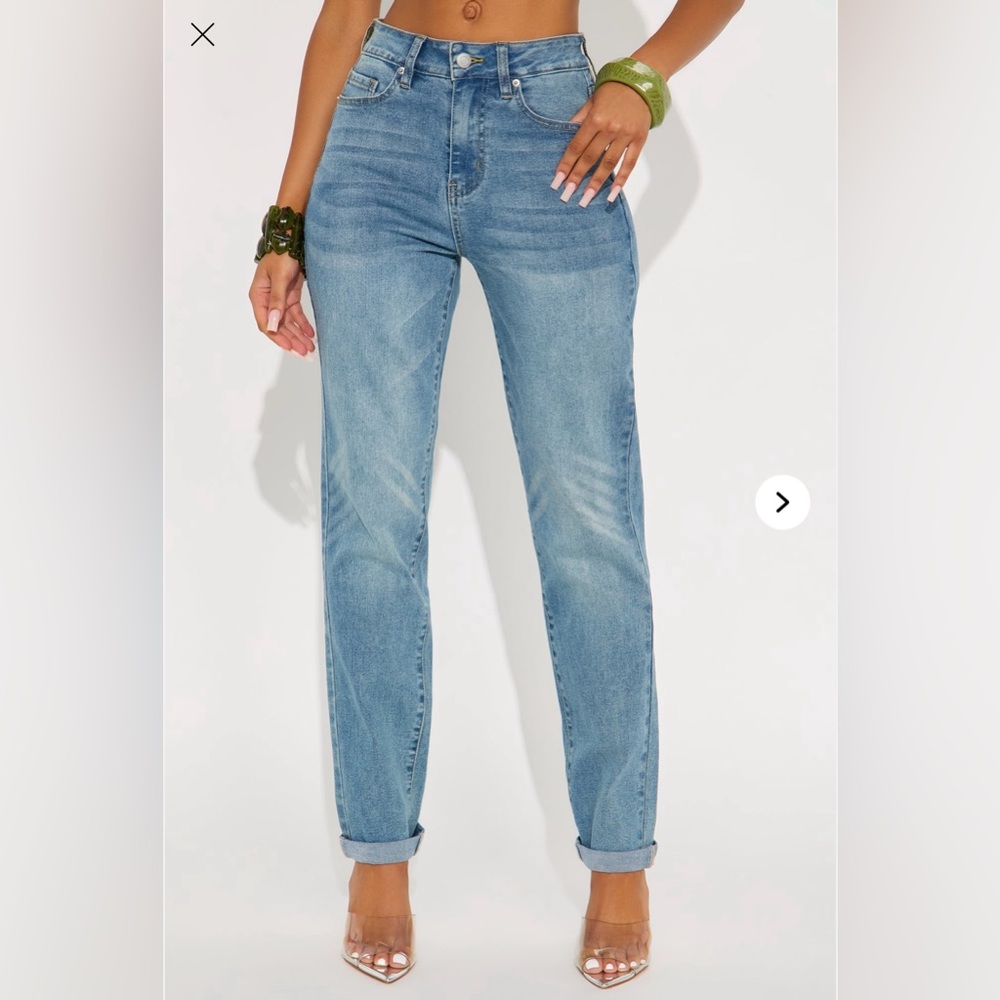 Tall Clara Mom Jeans - Picture 1 of 3